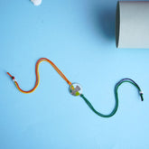Cartoon silver Rakhi